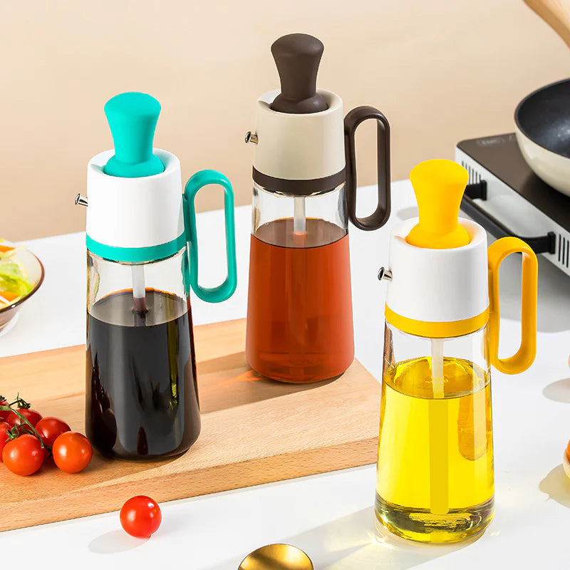 Oil Dispenser with Brush