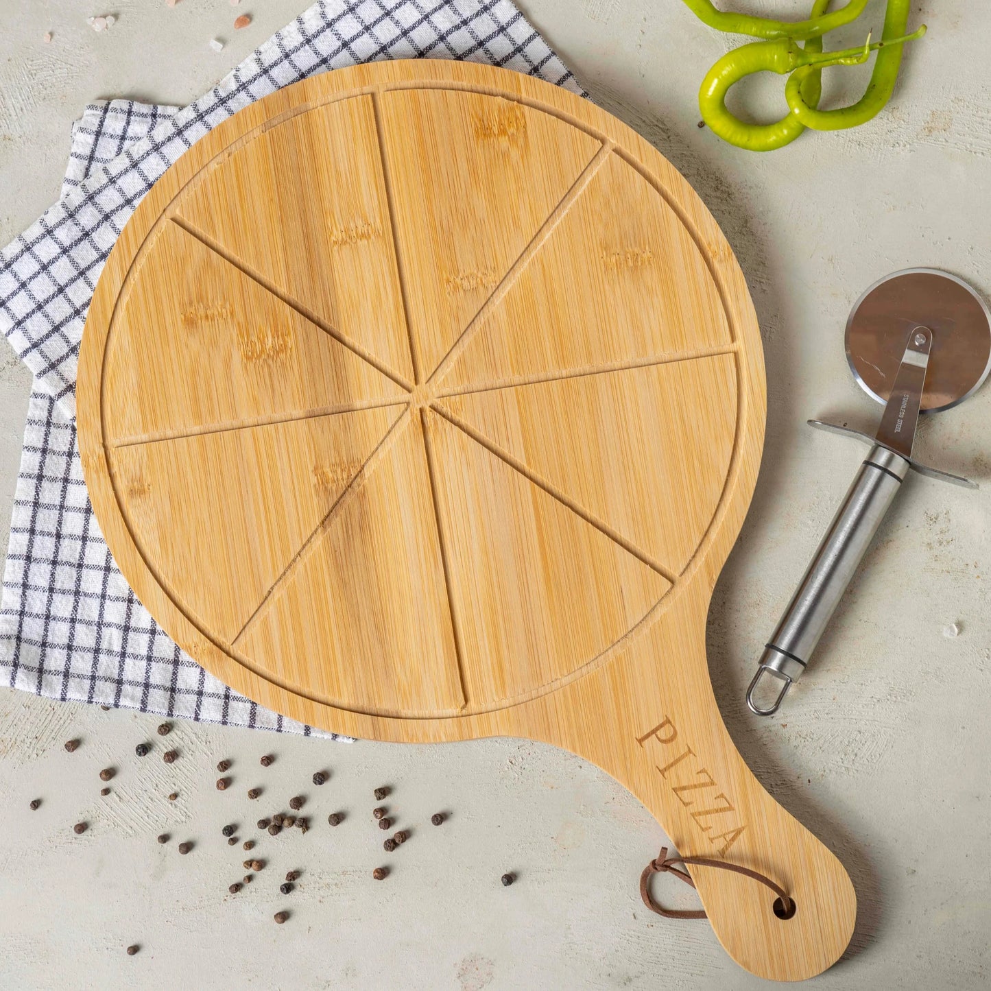 Pizza tray BAMBOO