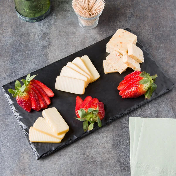 Wide Rectangular Melamine Slate Effect Board