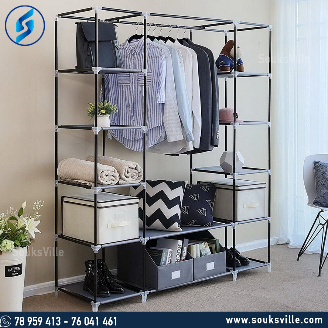 12 Cubes Storage Wardrobe