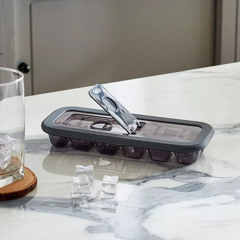 Plastic Ice Cube Tray with Cover