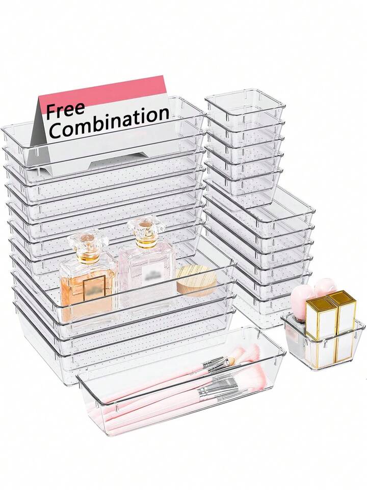 Transparent Organizer (Set of 8)