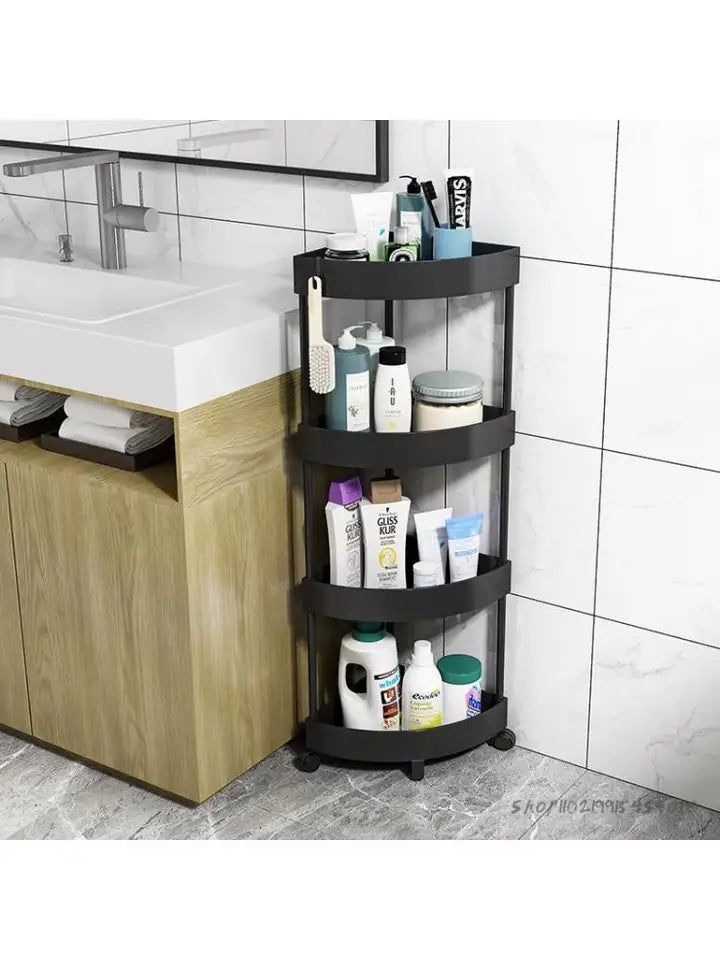 4 Layers Corner Storage Rack