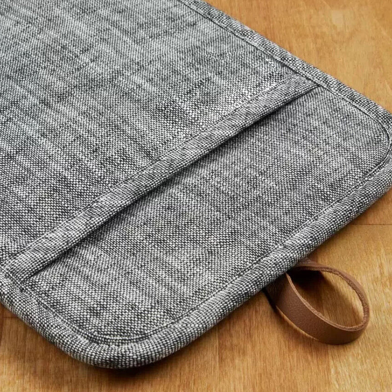 Oven Mitt & Potholder with Silicon Grip