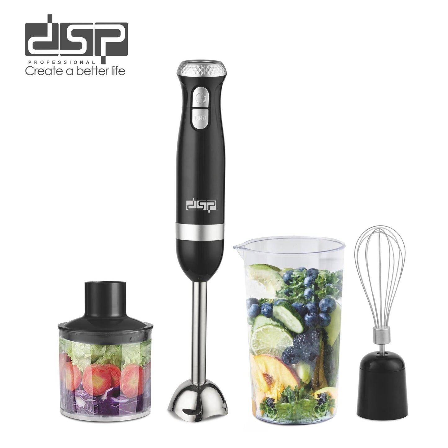 DSP Blender Set 4 in 1 KM1091