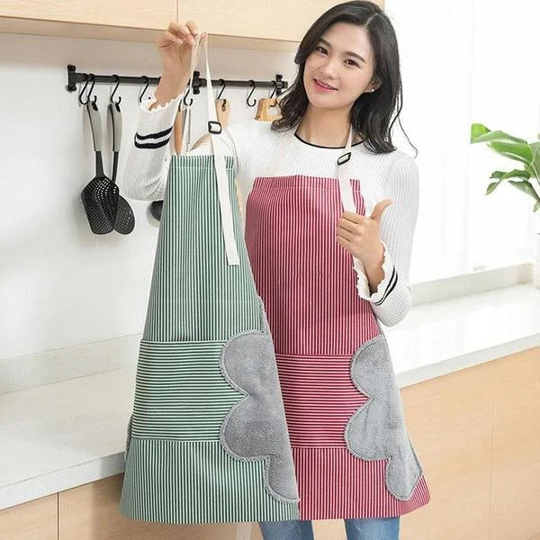Water Proof Apron with 2 Side Towels