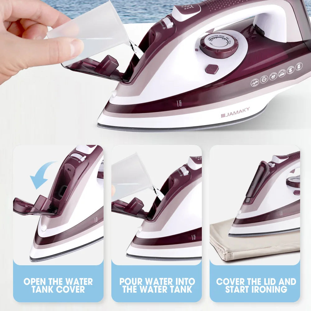 JAMAKY Steam Iron JMK1024