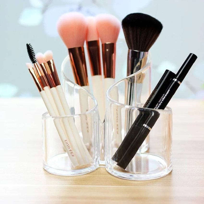 Clear Makeup Brush Holder