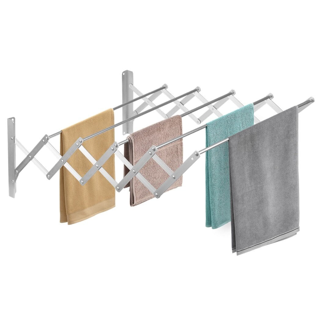 Extandable wall mounted drying rack