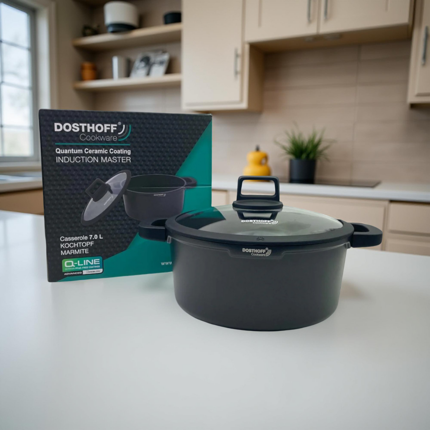 Dosthoff Black Quantum Ceramic Casserole