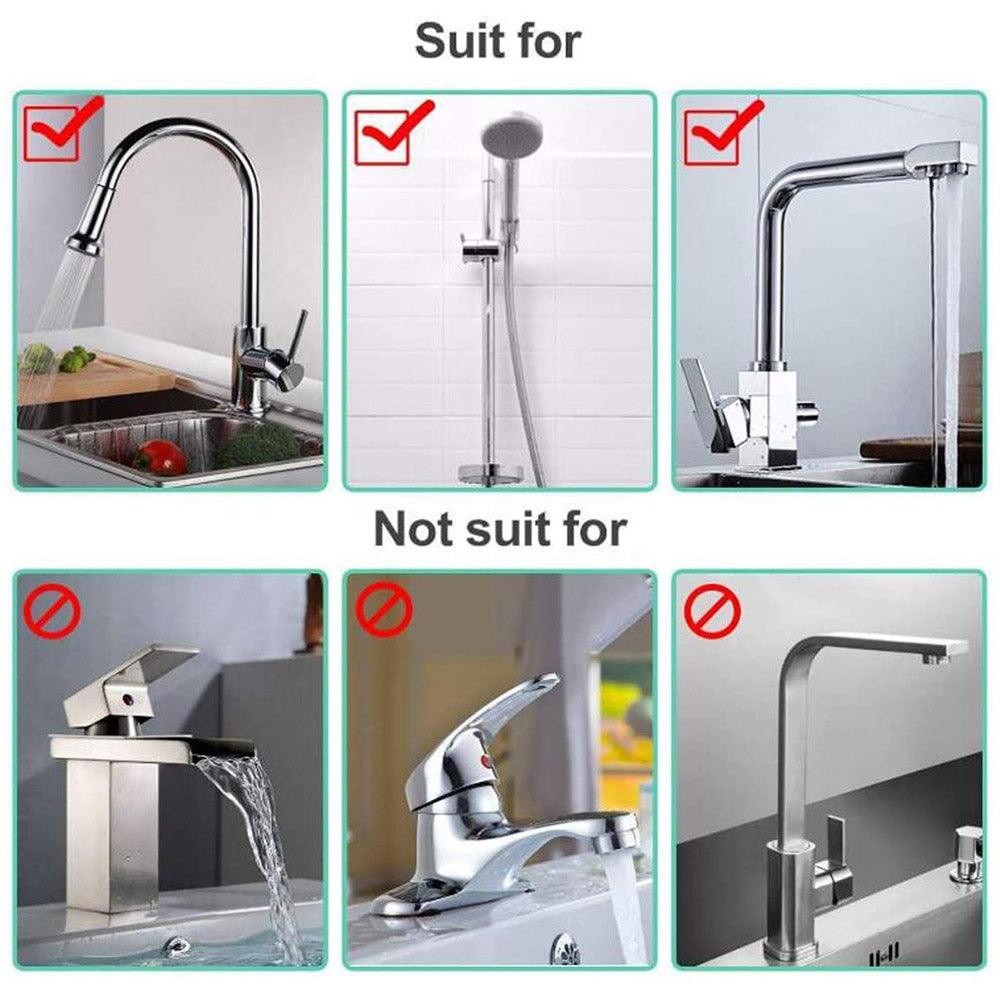 Stainless Steel Faucet Storage Organizer Rack