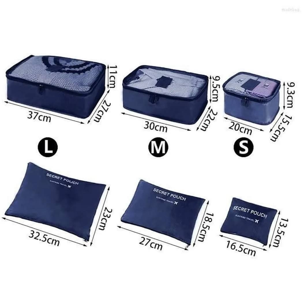 Travel Bags (Set of 6)