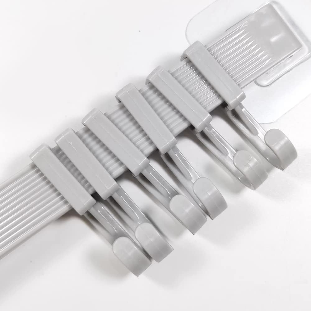 Adhesive 6 Row Hook