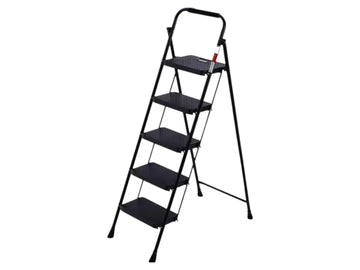 5 Steps Iron Step Ladder Major+