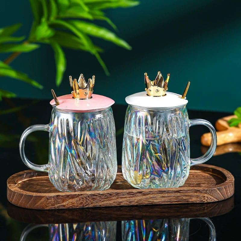 Crown Lid Mug With Spoon