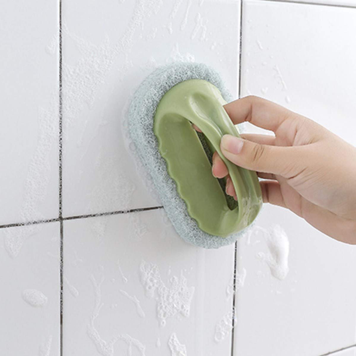 Scourer With Plastic Handle (set of 3)