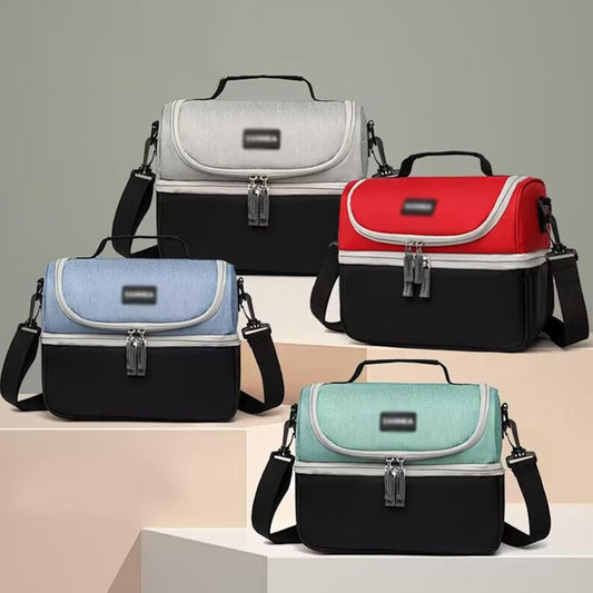2 Layers Lunch Bag