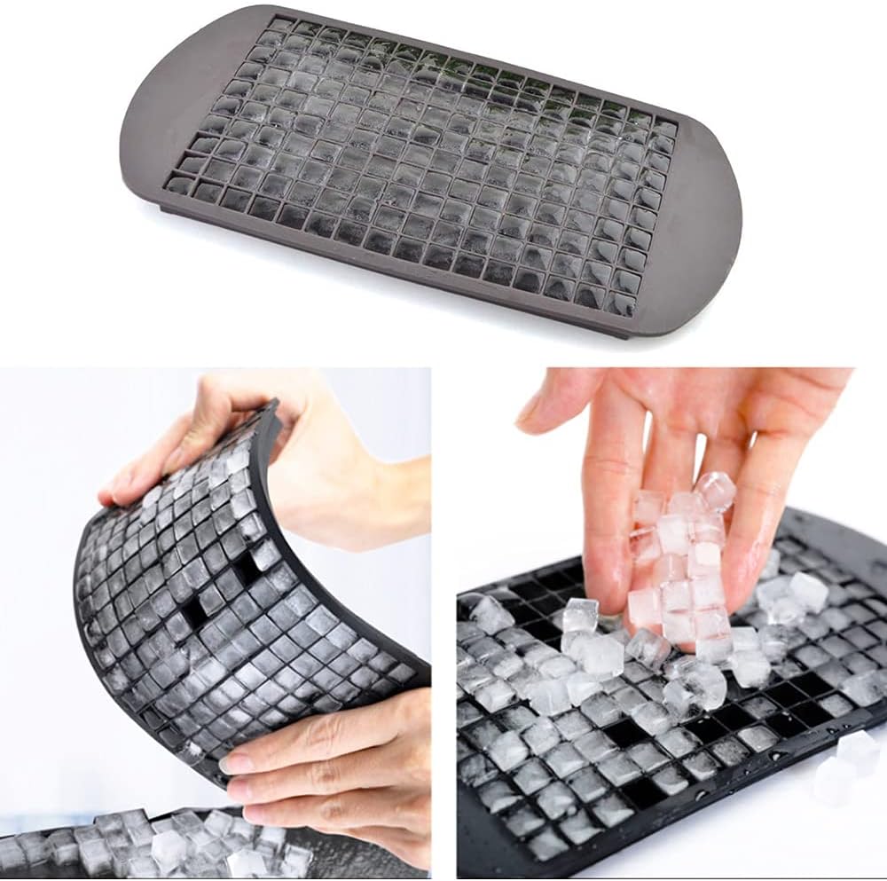 Mini Ice Cube Tray Set Of 2 Pieces