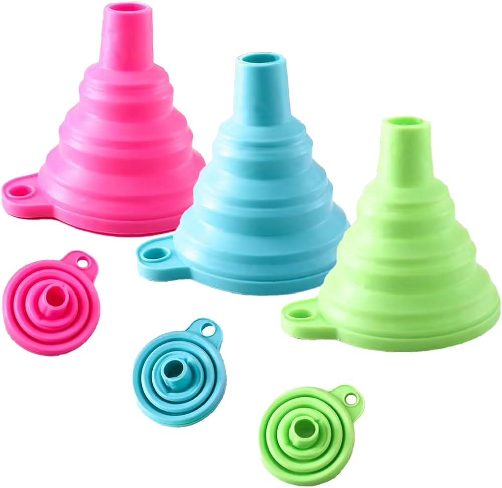 Collapsible Silicone Funnel