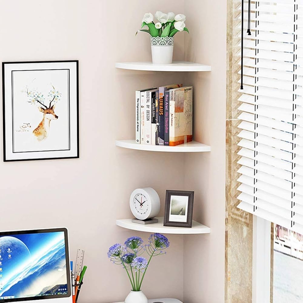 Floating Corner Shelf