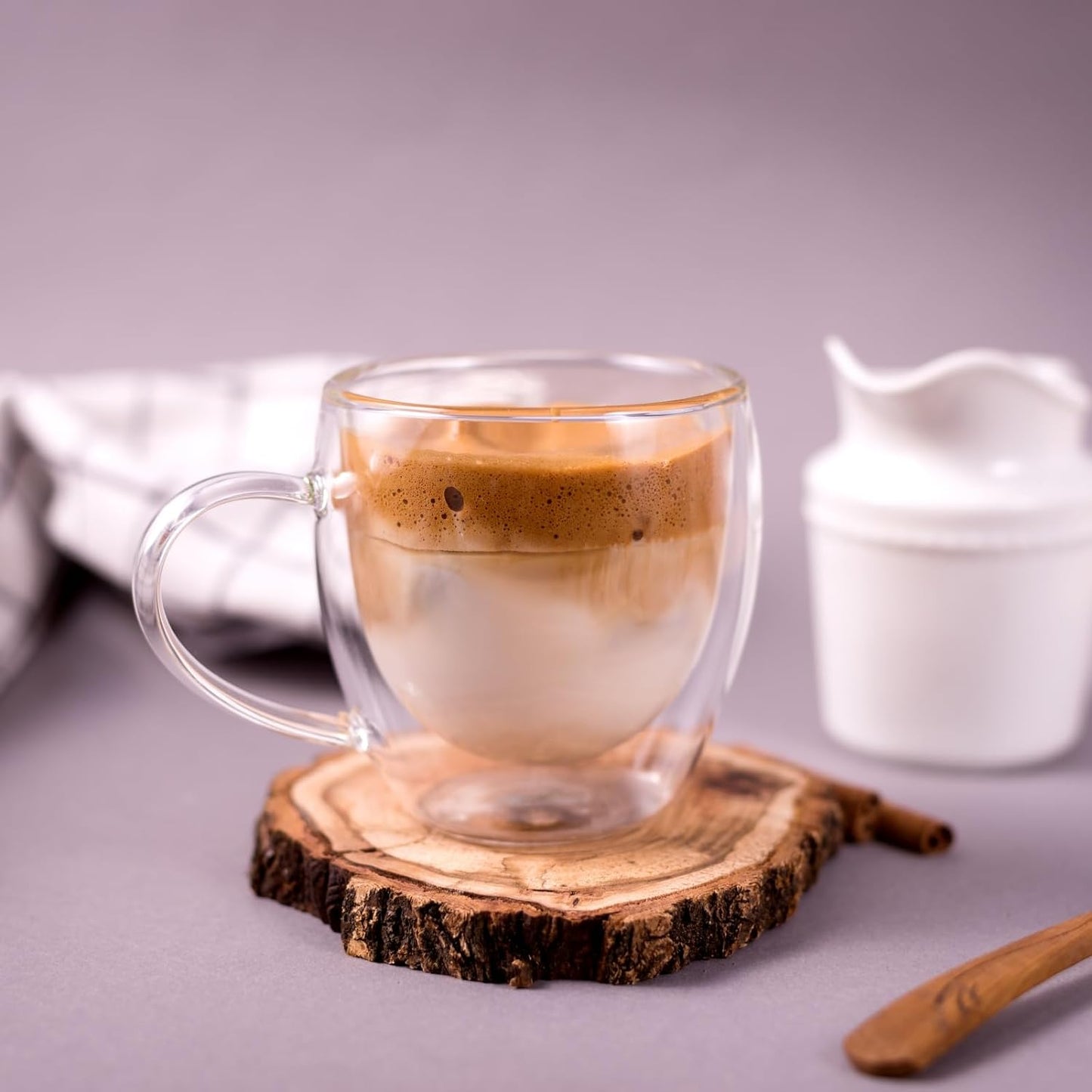 Double Wall Glass Mug