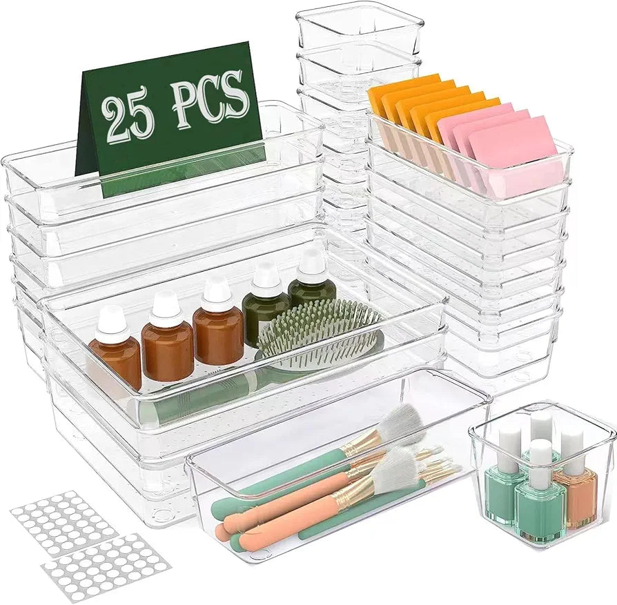 Transparent Organizer (Set of 8)