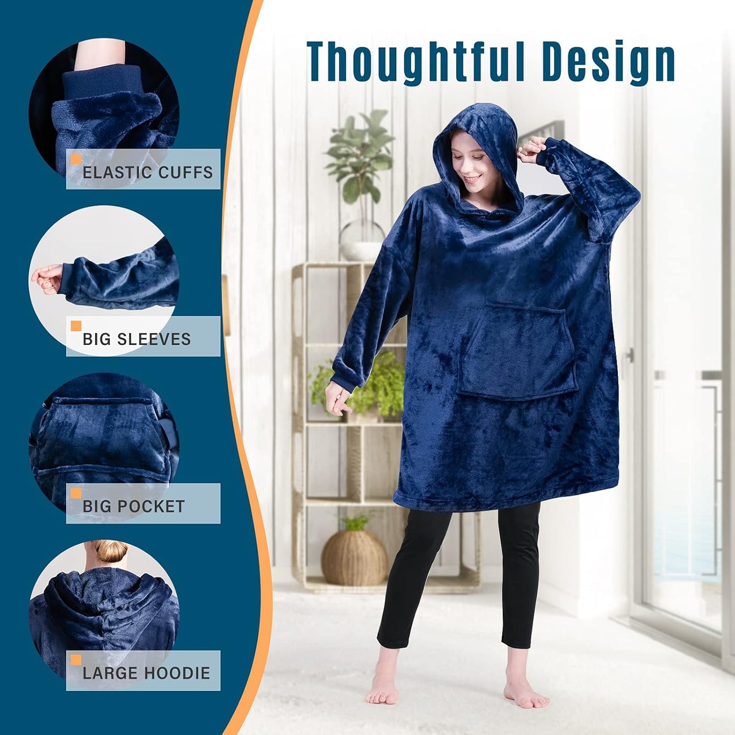 Hoodie Blanket