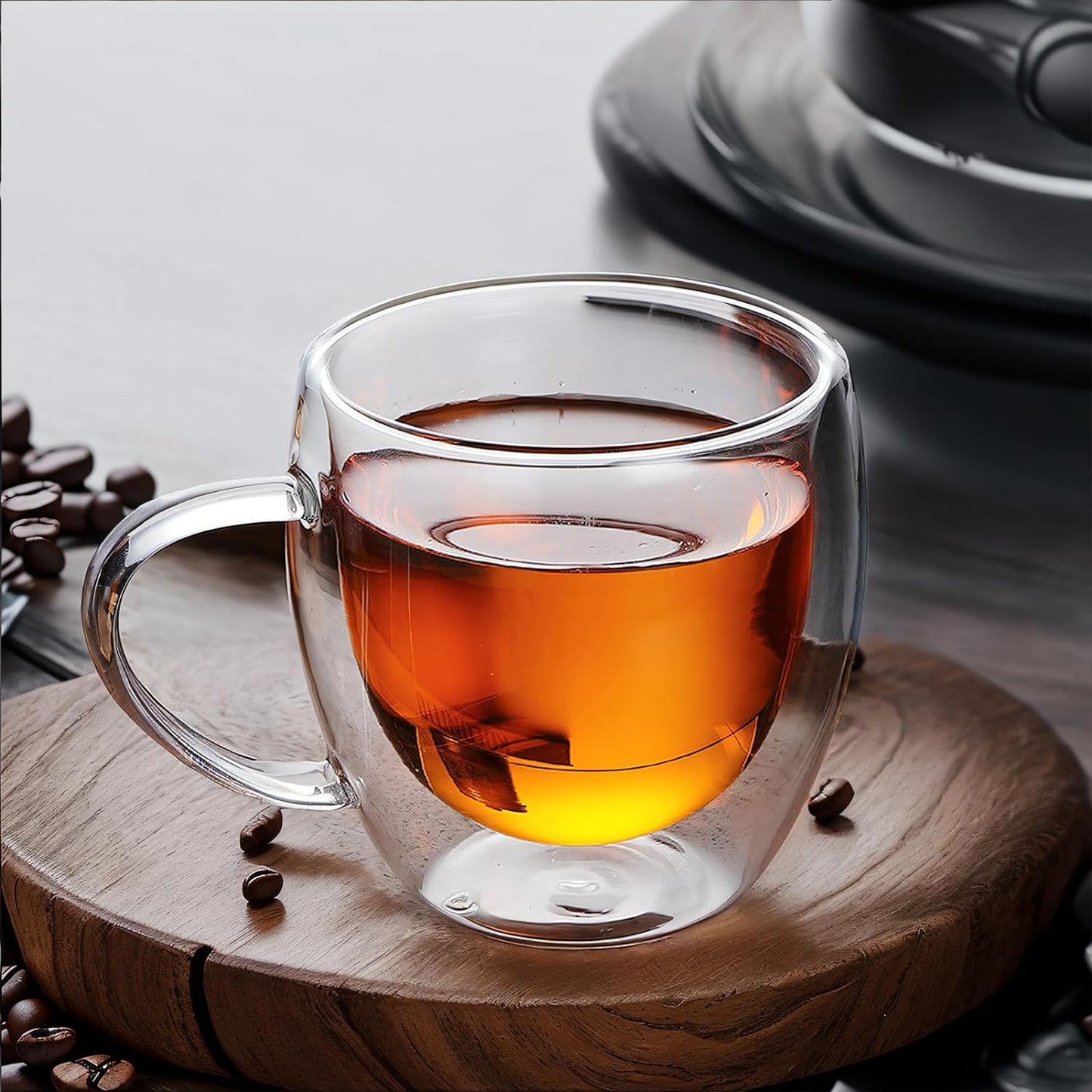 Double Wall Glass Mug