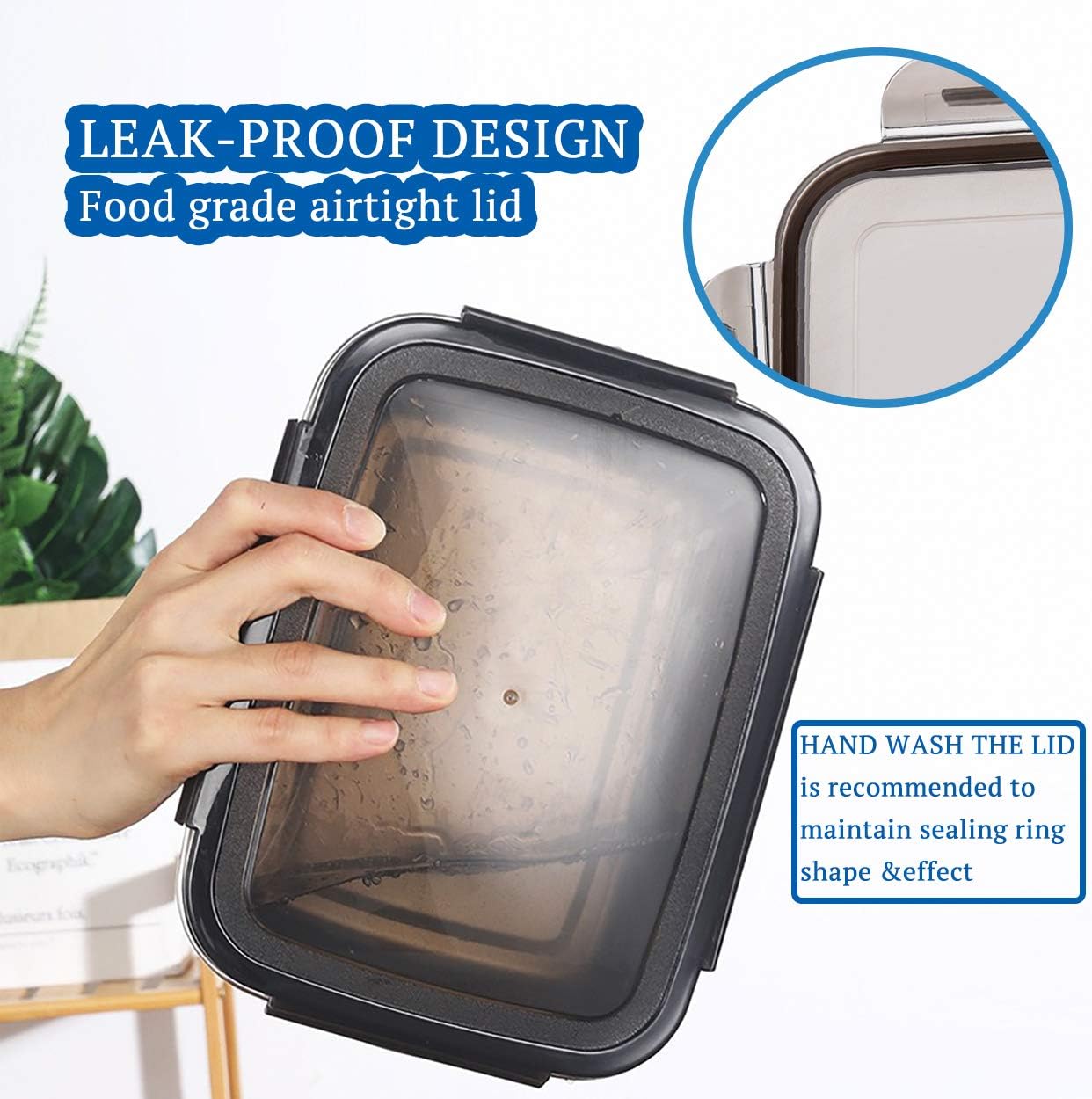 Stainless Steel Food Container 1800ml