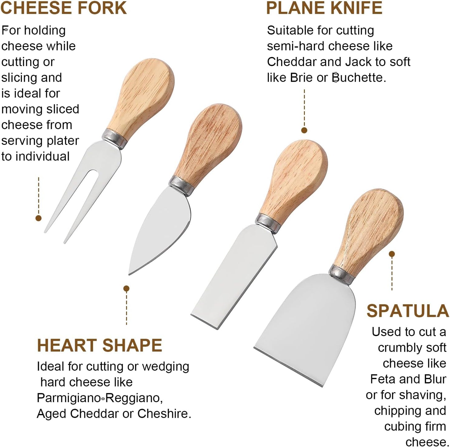 Round Bamboo Charcuterie Board