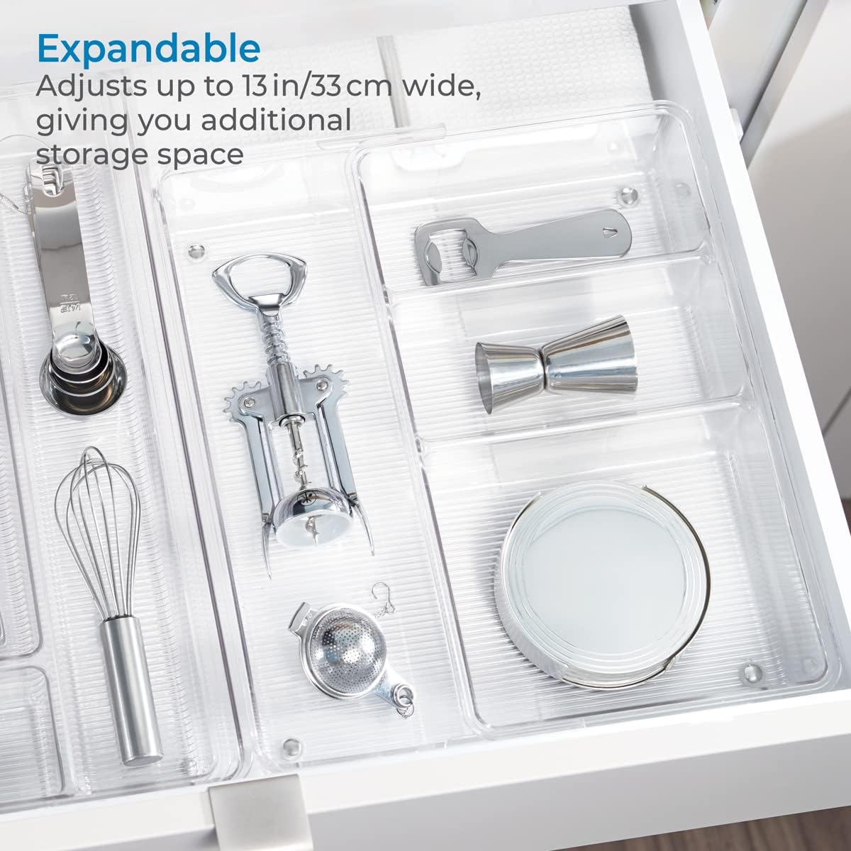 4 in 1 Transparent Organizer
