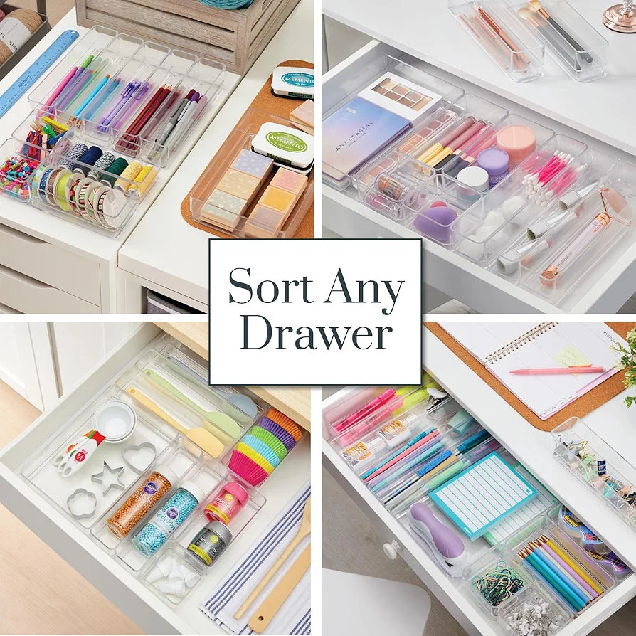 Transparent Organizer (Set of 8)