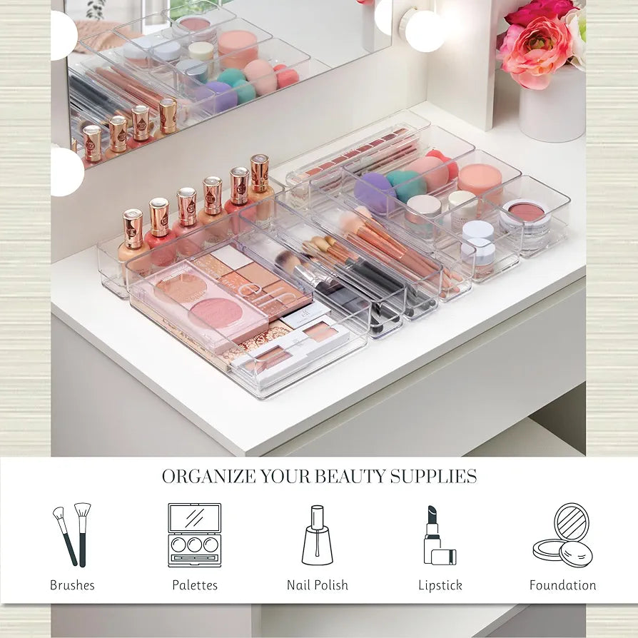 Transparent Organizer (Set of 8)