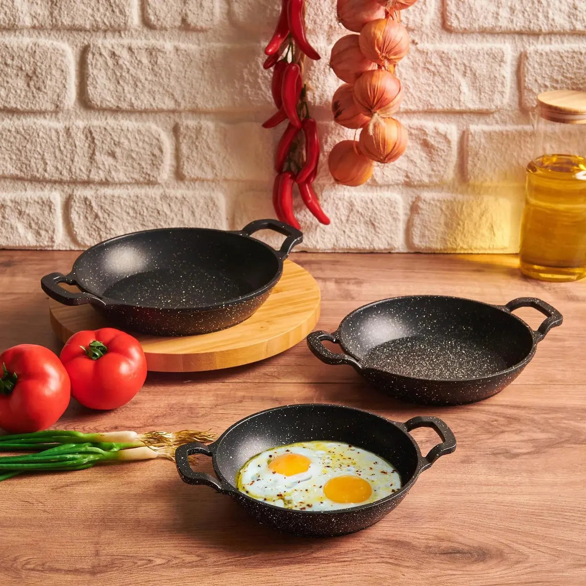 Granite Coated Egg Pan