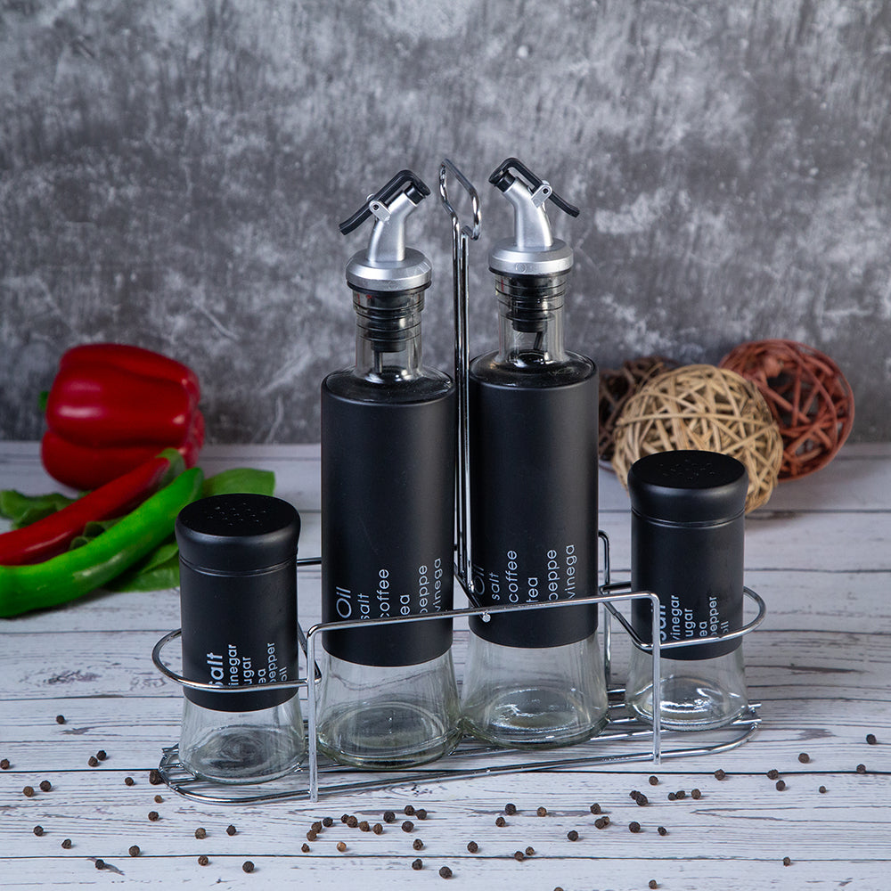 Oil vinegar salt set