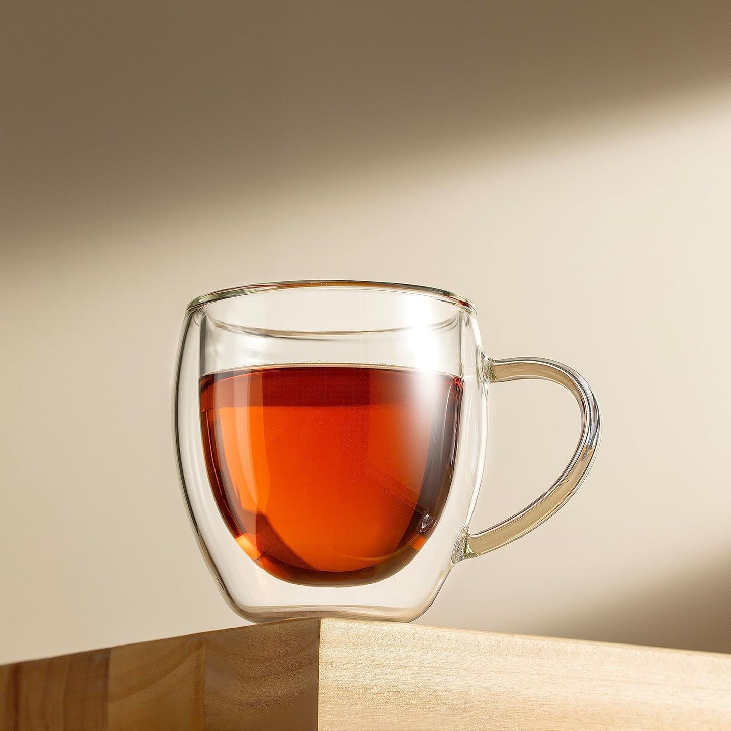 Double Wall Glass Mug