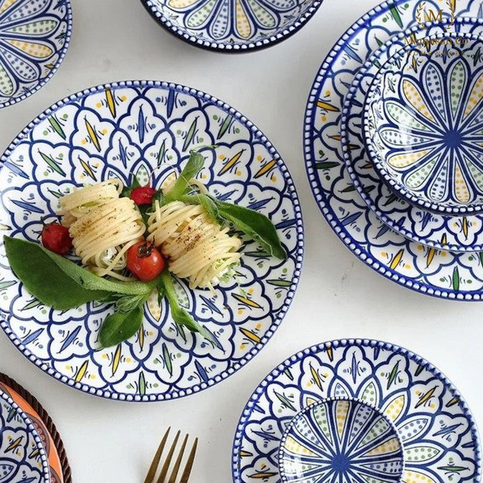 Porcelain Patterned Dinner Set