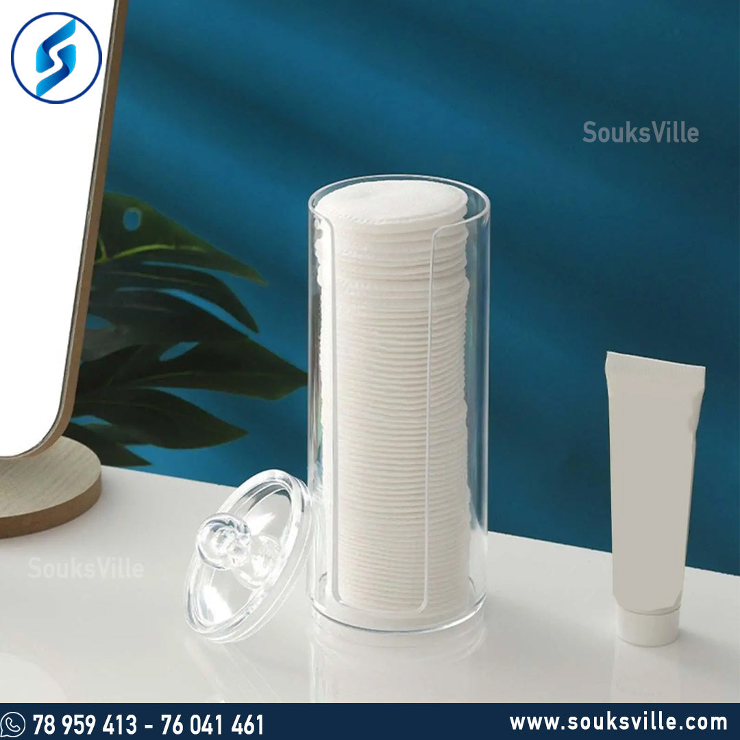 Acrylic Cotton Pad Organizer