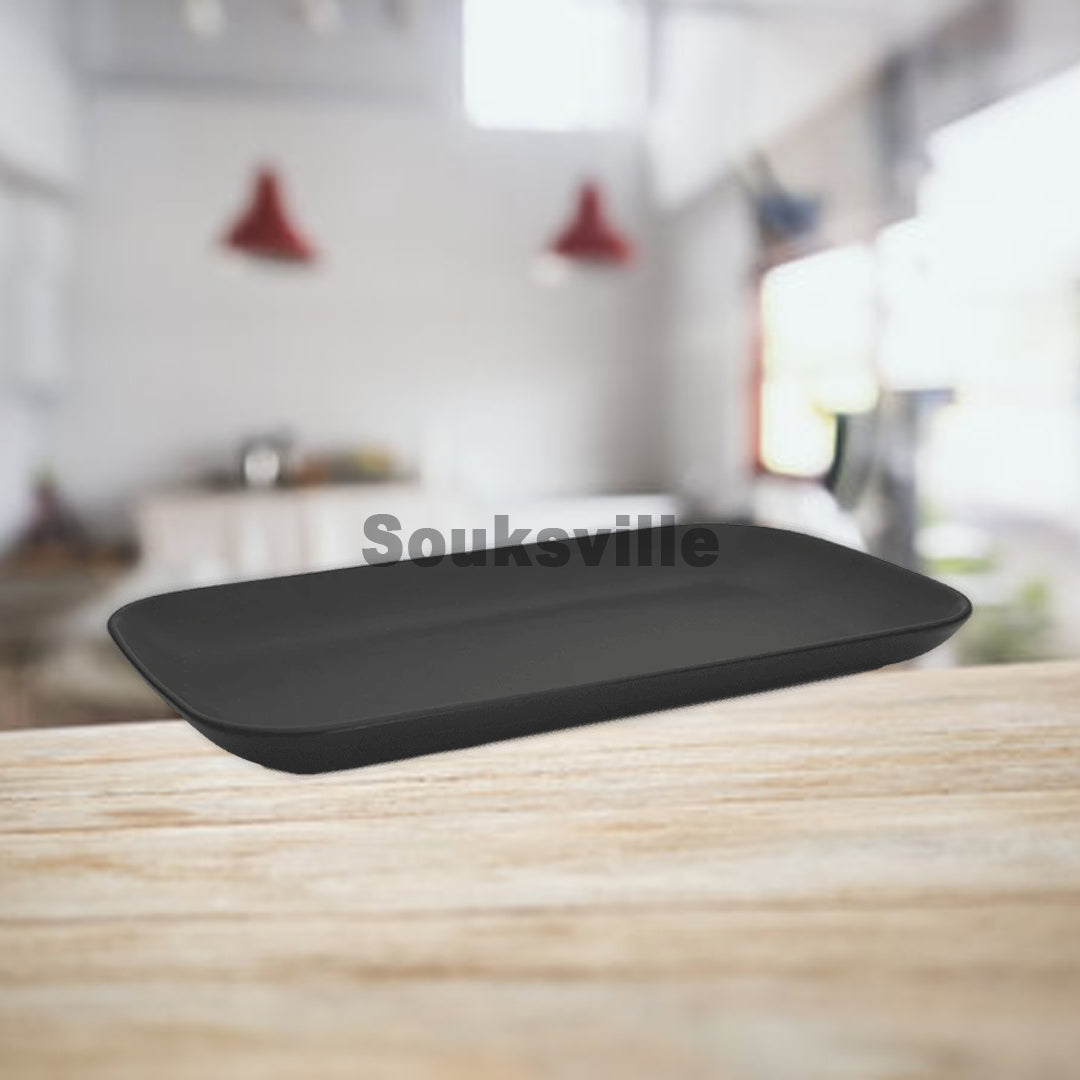 Anthracite Rectangular Plate (30cm)