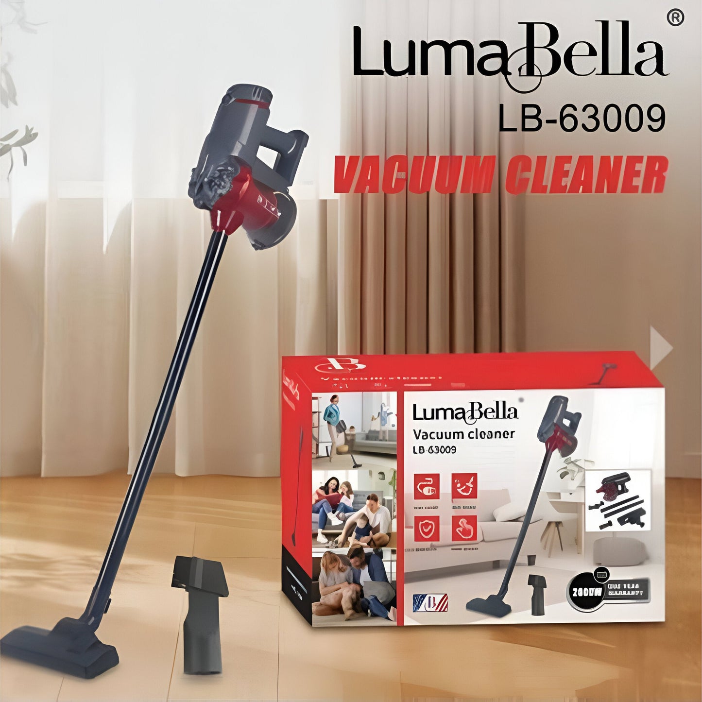 LumaBella Vacuum Cleaner LB-63009