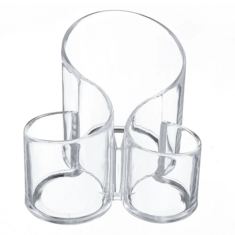Clear Makeup Brush Holder