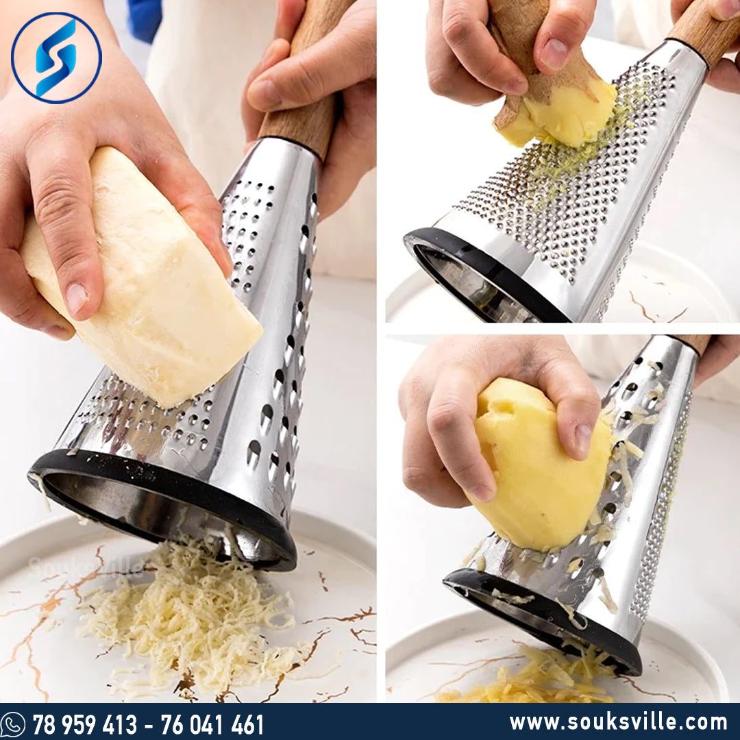 Cone Shaped 3 Sided Grater