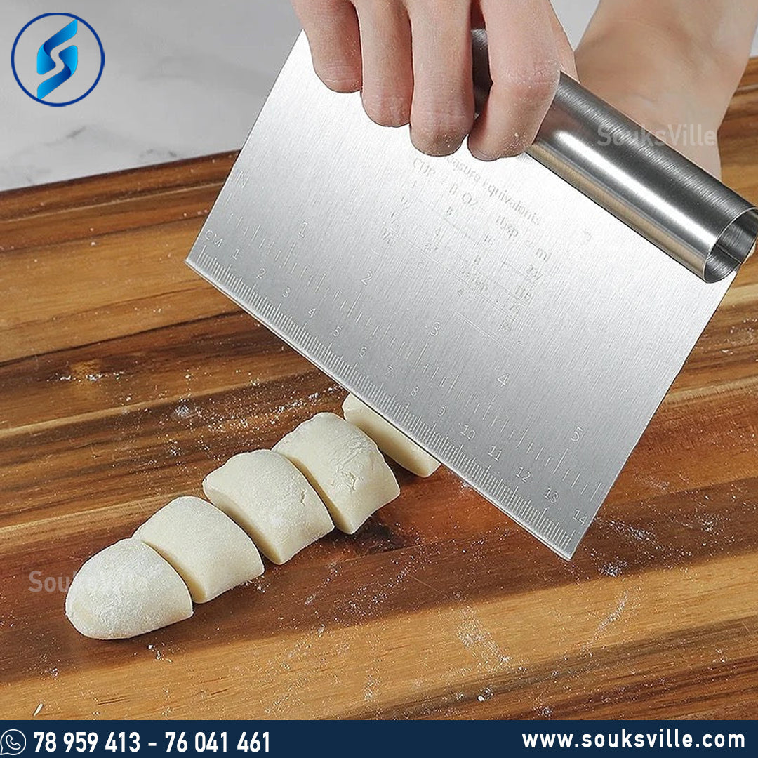 Scaled Dough Scraper