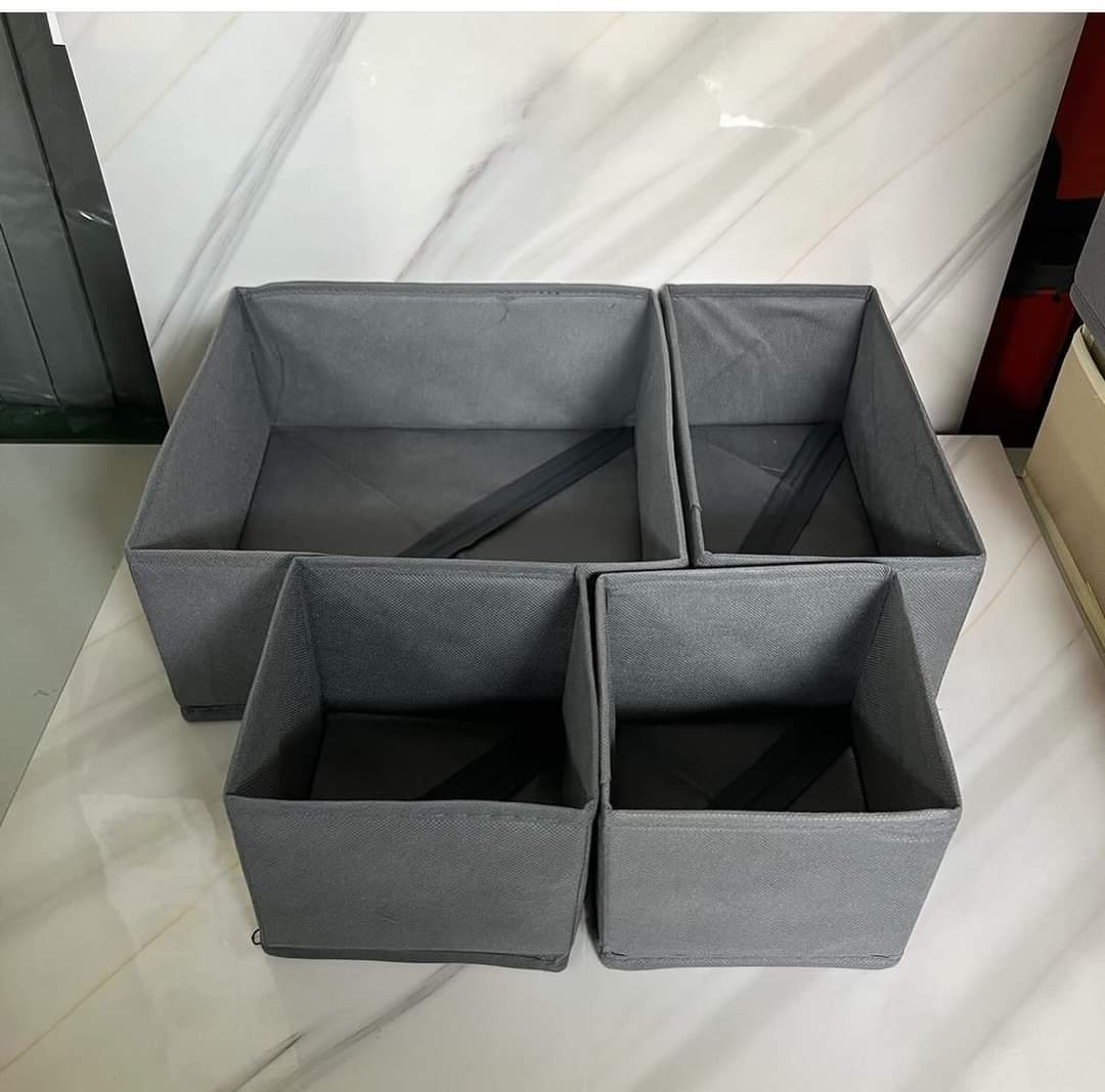 Storage Box Set of 4pcs
