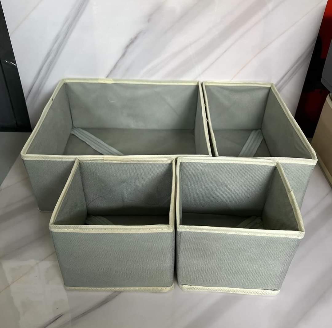Storage Box Set of 4pcs