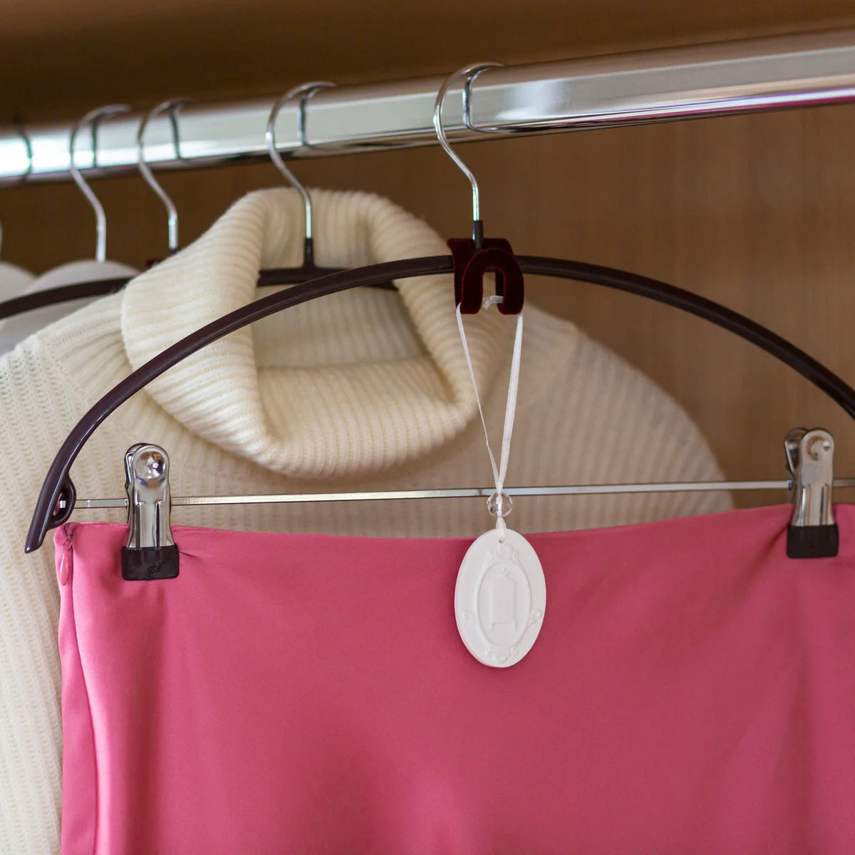 anti-slip hangers with clips (Set of 2)