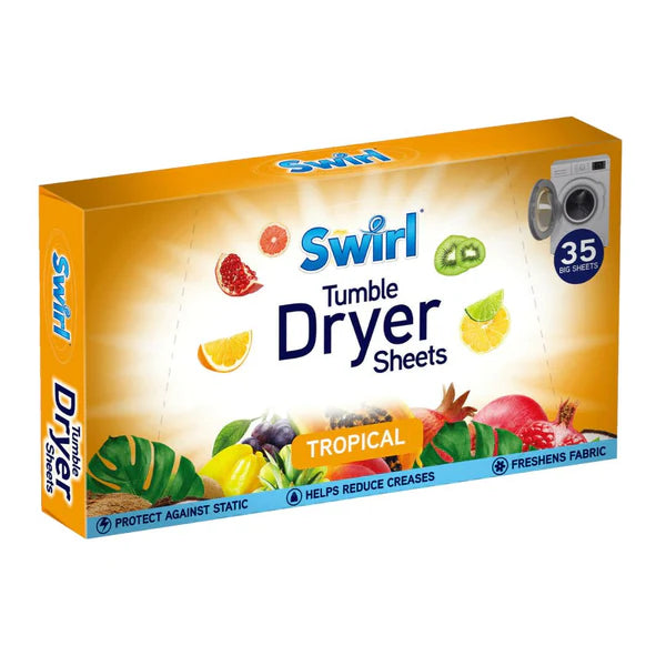 SWIRL LAUNDRY DRYER SHEETS