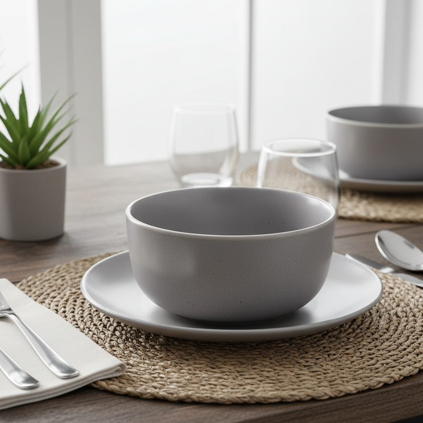 Matt Dark Gray Bowl