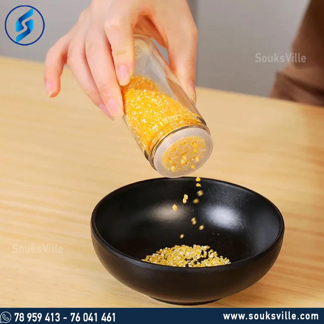 Glass Spice Jar