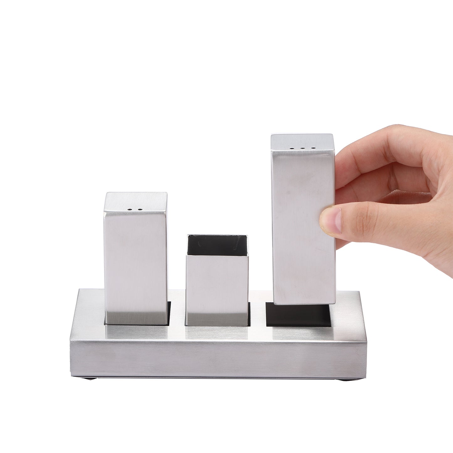 Salt and Pepper and Toothpicks Set Stand
